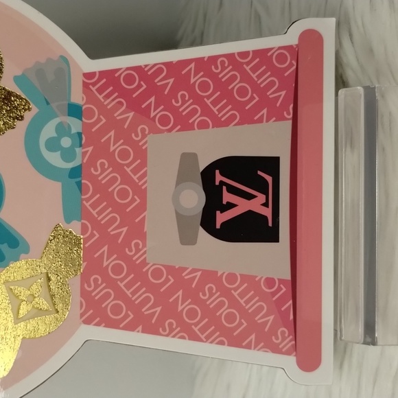 Home Designs LV Gumball Machine Wooden Home Decor - Picture 3 of 4